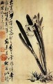 Shitao los narcisos 1694 chino antiguo